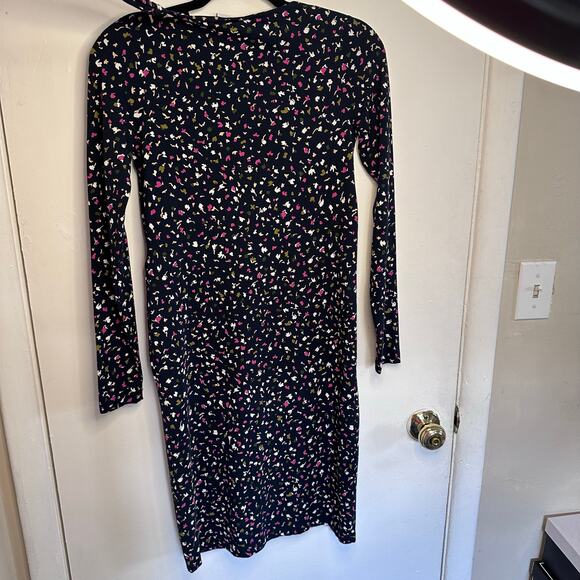 Mamalicious long sleeve black Jess maternity dress size xs - Picture 3 of 5